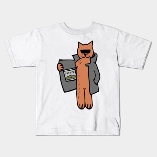 Catnip Dealer Cat Kids T-Shirt